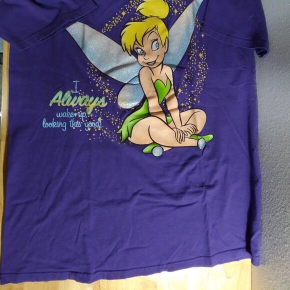 Vintage Disney Tinker Bell Wake Up Looking This Good T-Shirt - Picture 2 of 7
